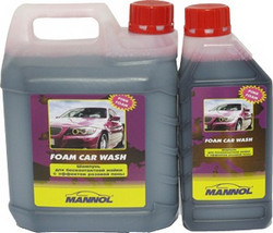 Mannol Шампунь для бесконтактной мойки с эффектом розовой пены / Foam car wash, Автошампунь