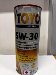 ������ �������� ����� TOYO oil TOYO ENG OIL SAE 5W30 (M) FG ������������� | ������� TOYO 5w30 1 ltr