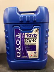 ������ �������� ����� TOYO oil TOYO ENG OIL SAE 10W40 (P) FG ����������������� | ������� TOYO 10W40 20 LTR